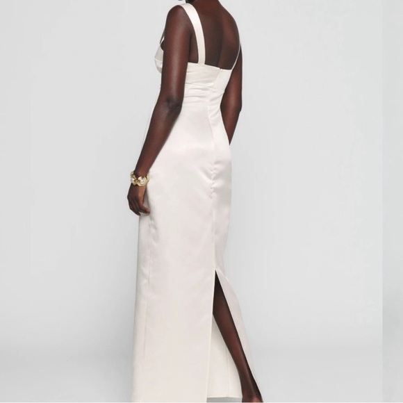 NWT Reformation Wedding Dress | Floor Length Maxi | Bridal | Ivory | Size 2 - Picture 3 of 8